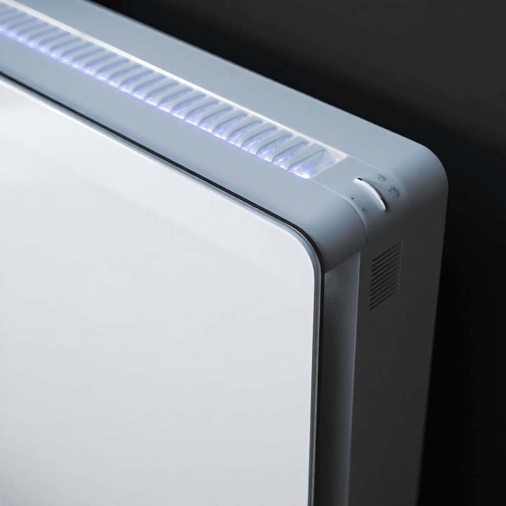 Storage heater interface buttons